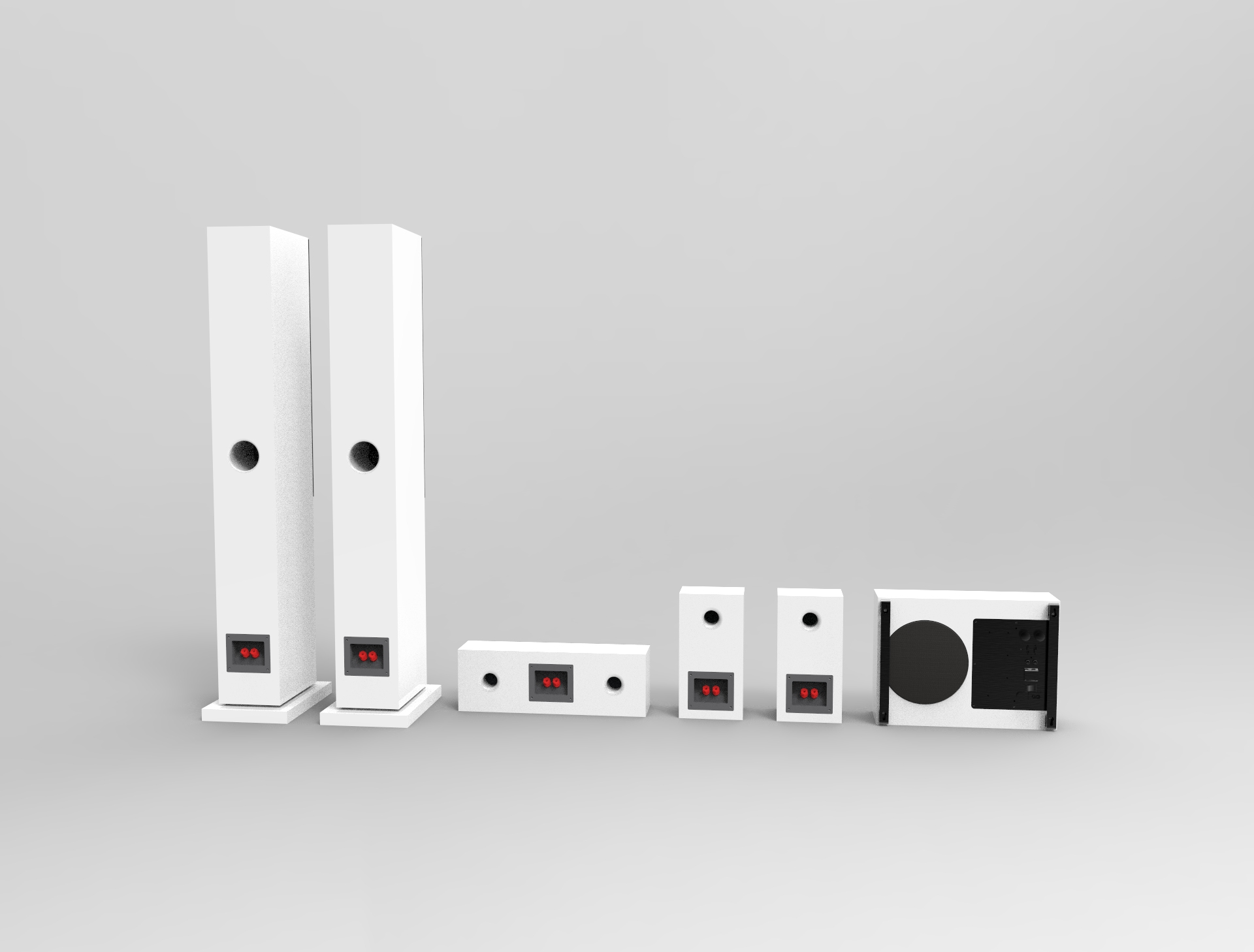 Динамики HIFI - динамики с глянцевой краской